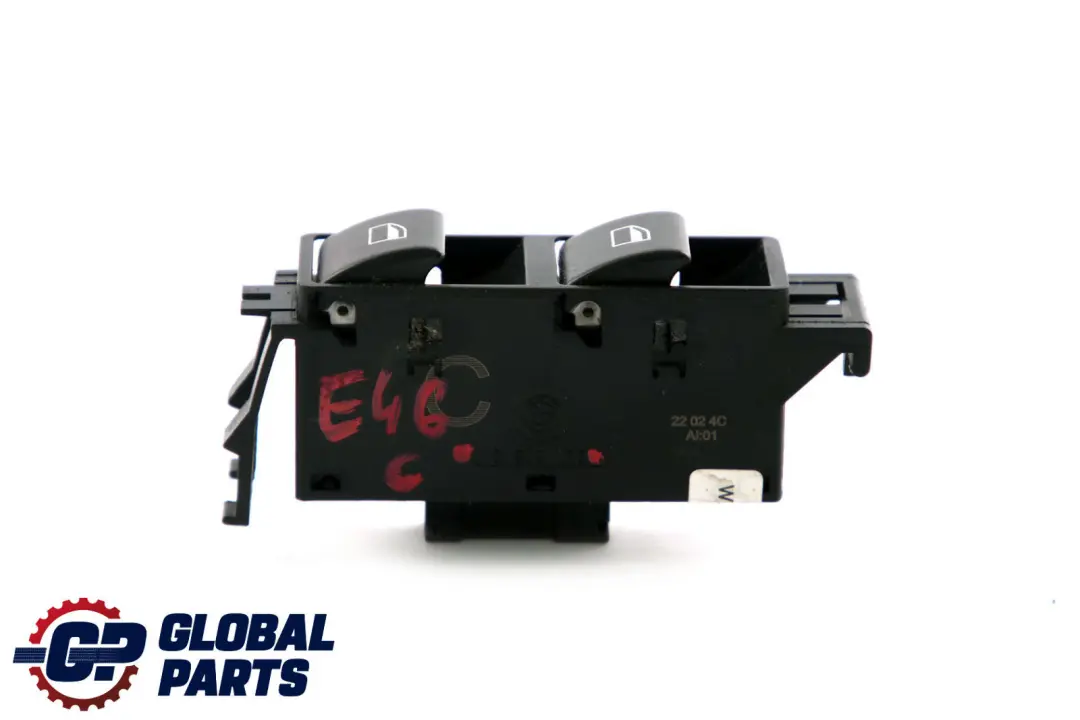 BMW 3 Series E46 Window Lifter Switch Passenger's Side Trim Panel 6902178