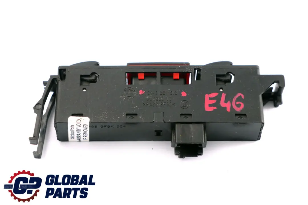 BMW 3 Series E46 Driver's Side Window Lifter Switch Black 6902184