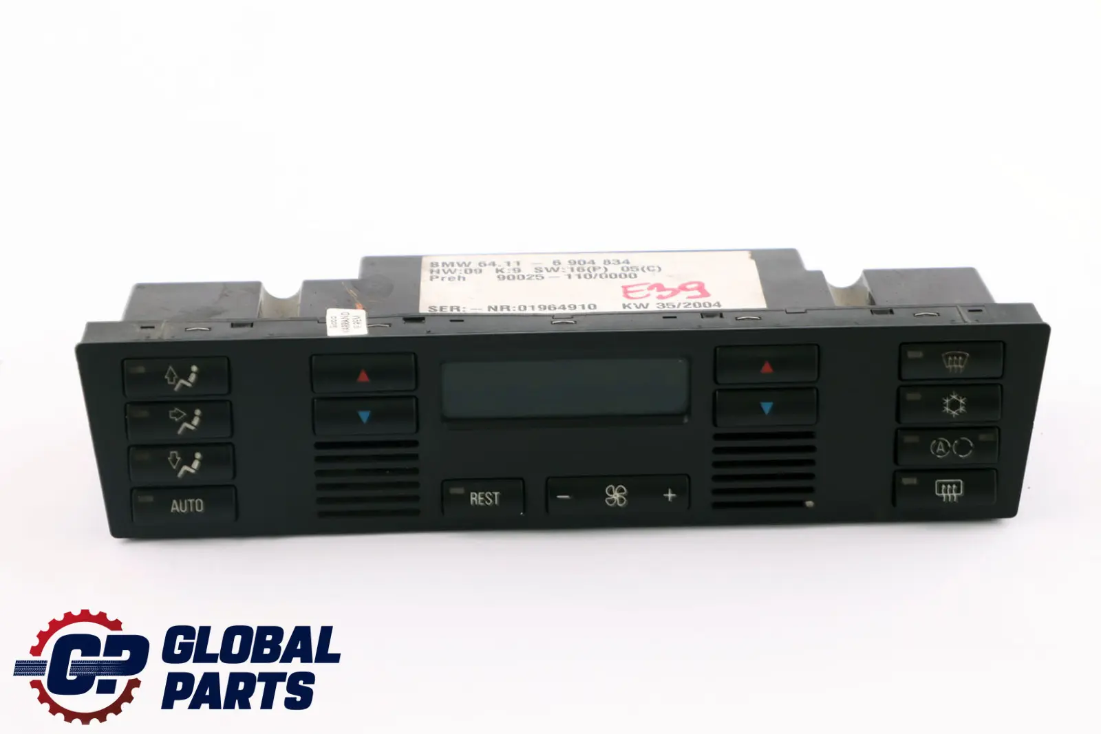 BMW 5 Series E39 Automatic Air Conditioning Control 6904834