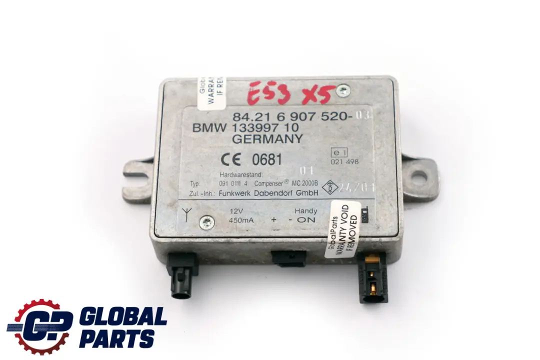 BMW E39 E53 Cable Compensador Doble Banda Tel?fono Manos Libres 6907520