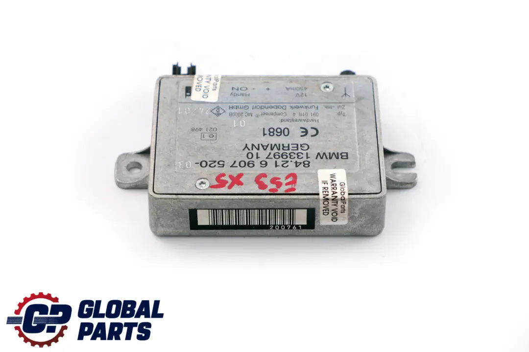 BMW E39 E53 Cable Compensador Doble Banda Tel?fono Manos Libres 6907520