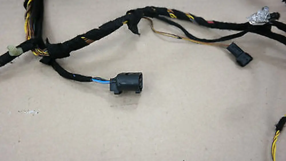 BMW X5 Series E53 Cable harness door rear left wiring loom N/S 6909108 6909109