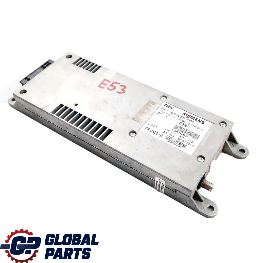 BMW E46 E53 Tel?fono Transmisor Receptor Modulo ECU Siemens 6915001