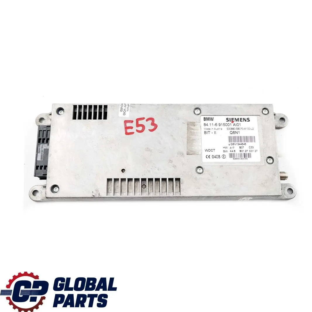 BMW E46 E53 Tel?fono Transmisor Receptor Modulo ECU Siemens 6915001