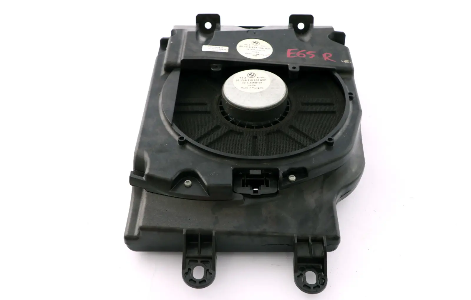 BMW E65 E66 E67 Altavoz central de graves Subwoofer derecho 6915158