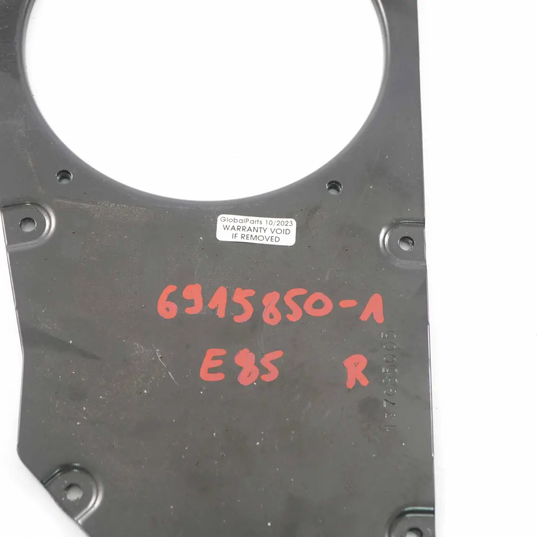 BMW Z4 E85 Soporte de altavoces Sistema estéreo Derecha Soporte Placa montaje