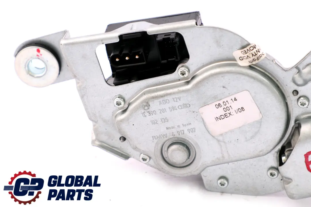 BMW E83 Limpiaparabrisas trasero Conjunto Motor Bosch 67636917907 6917907