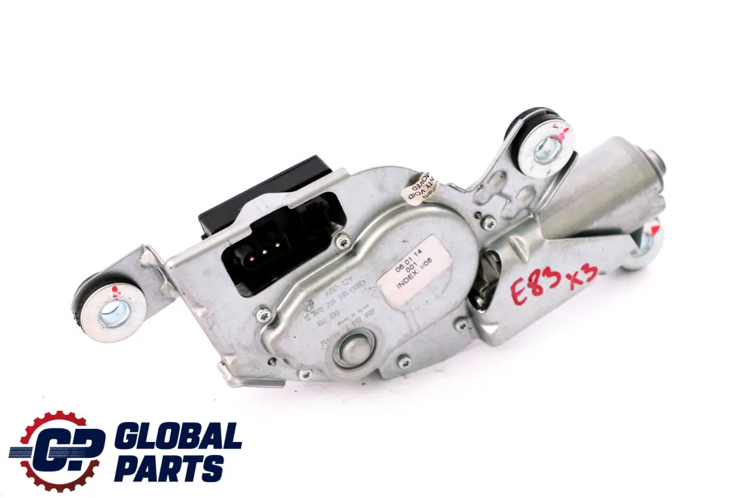 BMW E83 Limpiaparabrisas trasero Conjunto Motor Bosch 67636917907 6917907