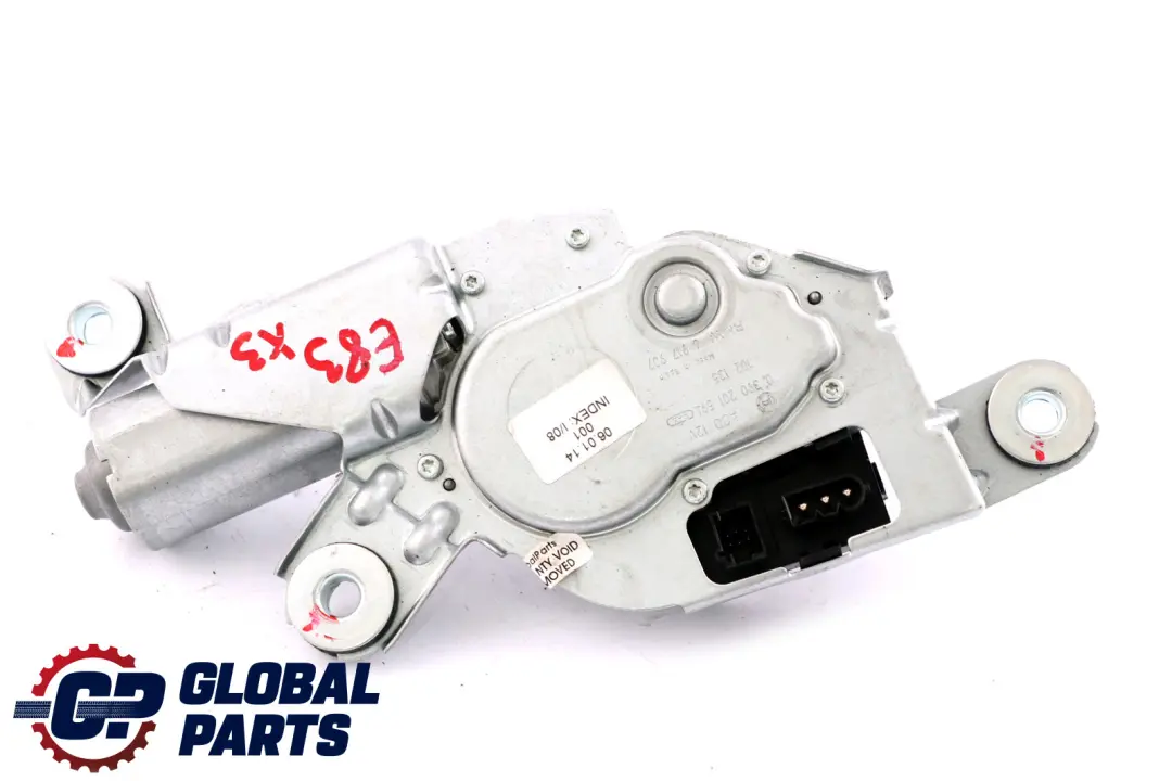 BMW E83 Limpiaparabrisas trasero Conjunto Motor Bosch 67636917907 6917907