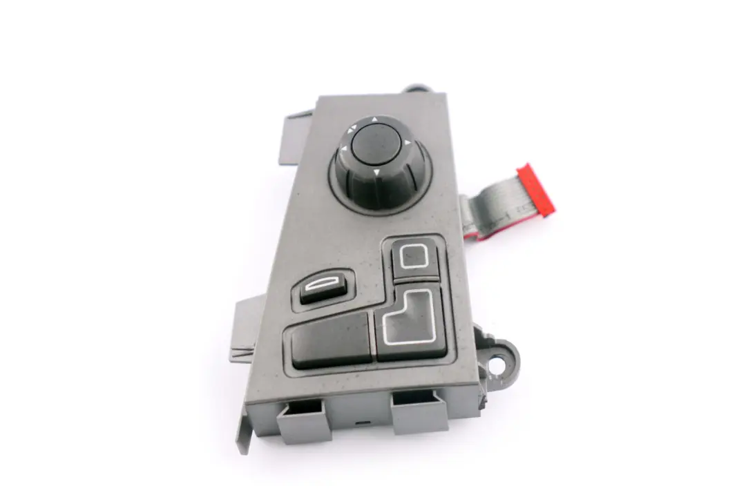 BMW 7 Series E65 E66 Front Right Seat O/S Adjusting Switch Knob Panel 6918381