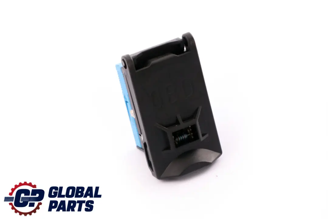 BMW E46 E39 E53 Tapa Con Marco Enchufe OBD Azul Blau 6920069