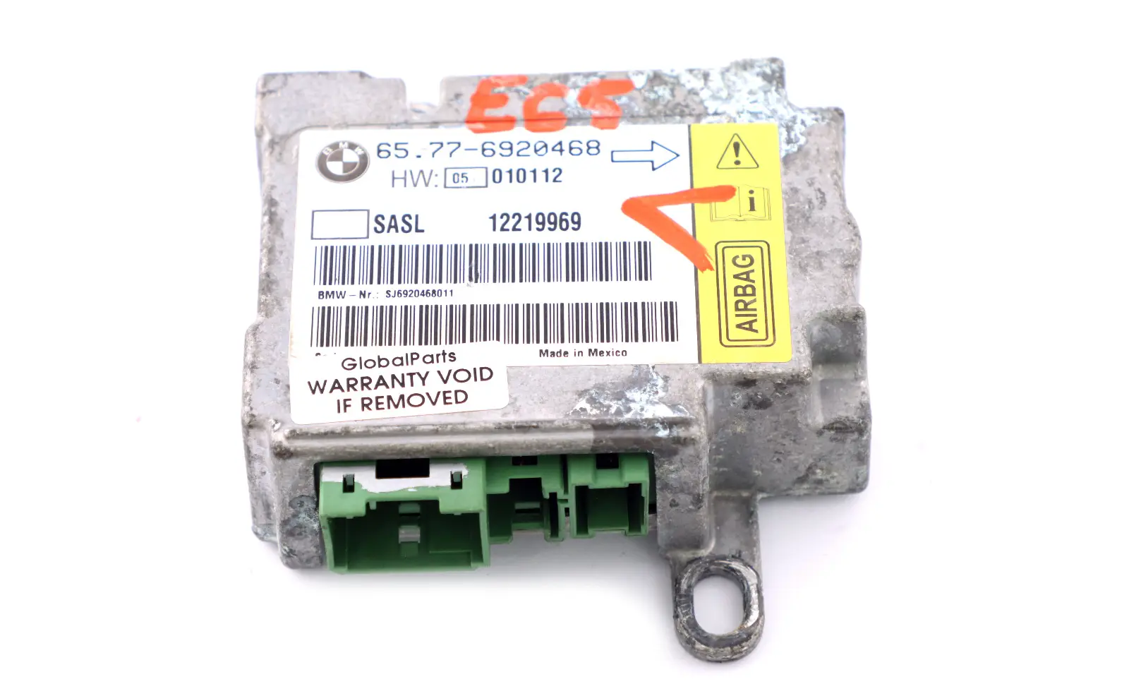 BMW E65 E66 E67 Sensor Moduł Airbag 6920468