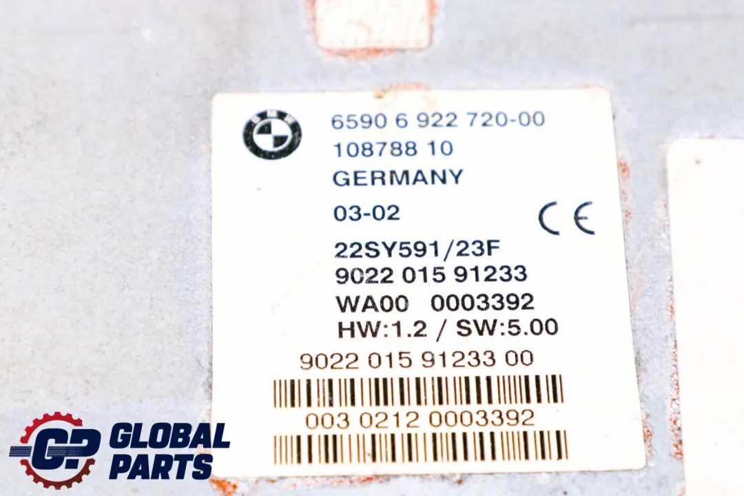 GPS Navigation Unit BMW E38 E39 E46 X5 E53  System Computer 6920759