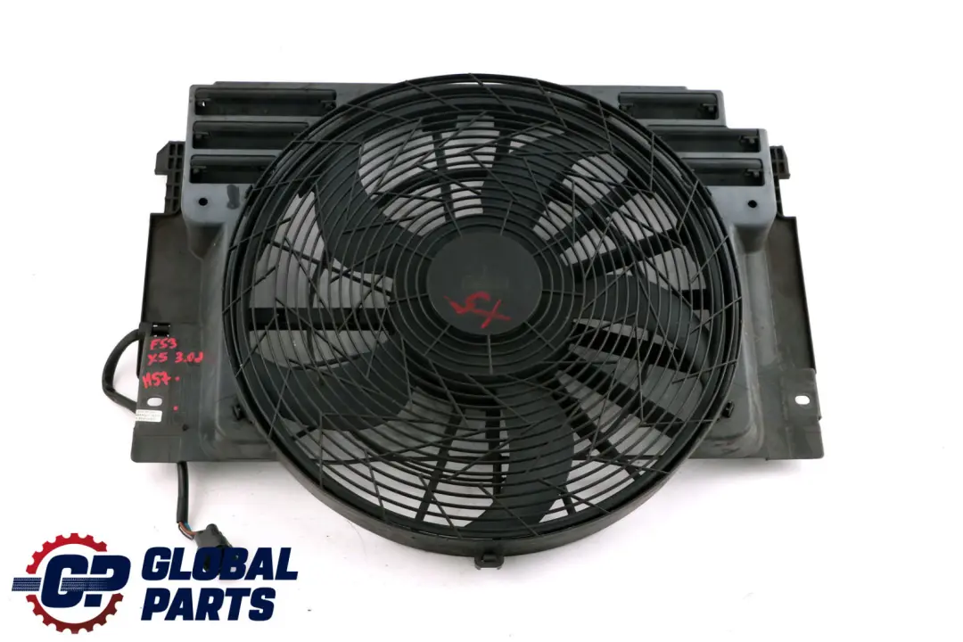 BMW X5 E53 M57 3.0d Motor Refrigeración Radiador Empujador Ventilador 6921382