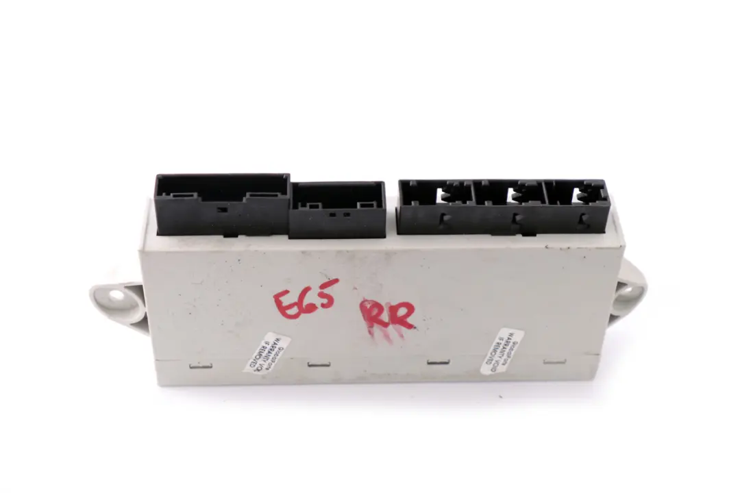 BMW 7 Series E65 E66 E67 Control Unit Door Rear Driver Side