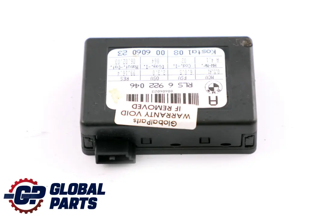 BMW 1 Mini Cooper E81 E87 E90 E91 R56 Sensor De lluvia y luz 6922046