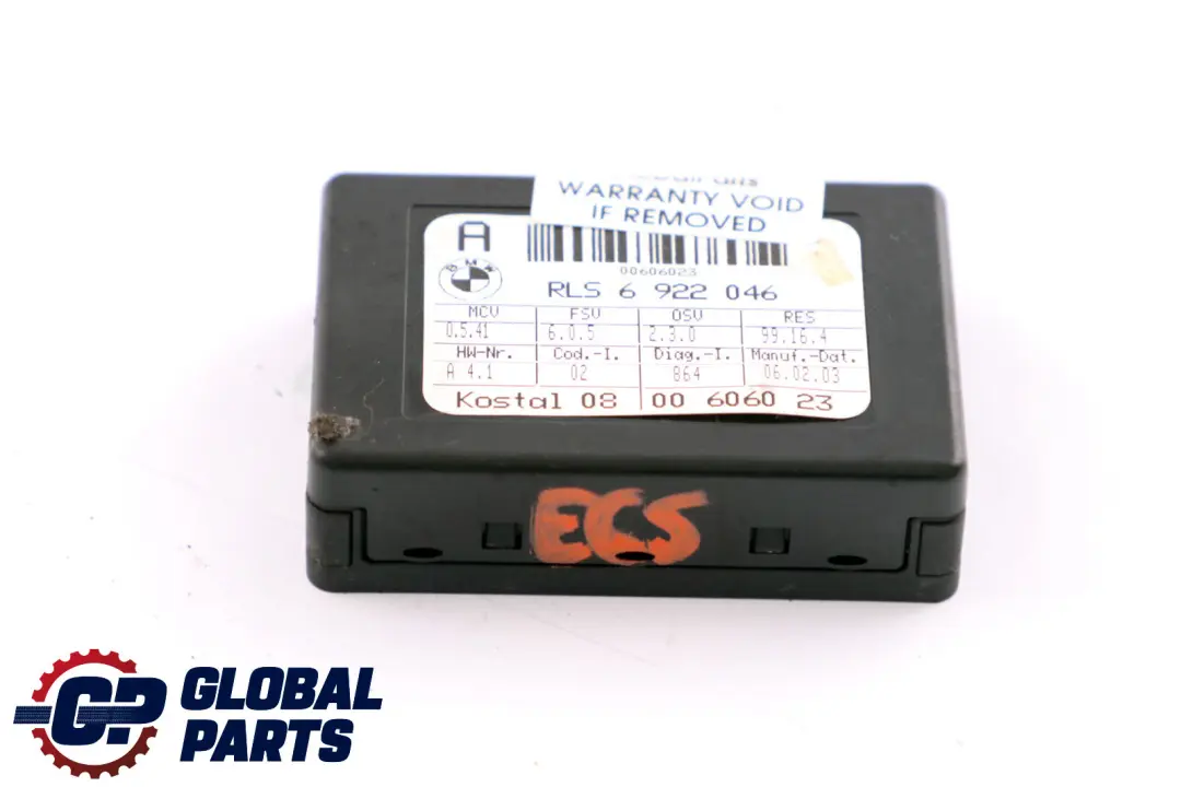 BMW 1 Mini Cooper E81 E87 E90 E91 R56 Sensor De lluvia y luz 6922046