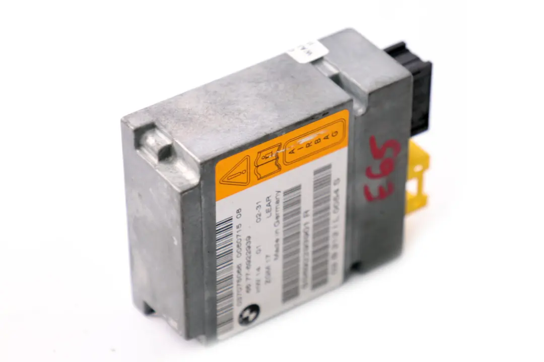 BMW 7 Series E65 E66 E67 Gateway Module Sensor Airbag Control Module 6922939