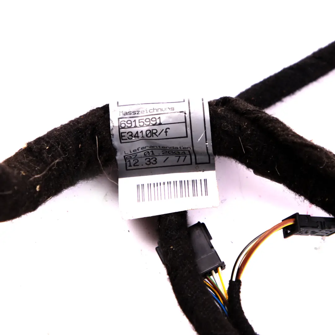 BMW 7 Series E65 Cable Harness Wiring Loom Plug Connector Socket 6924409