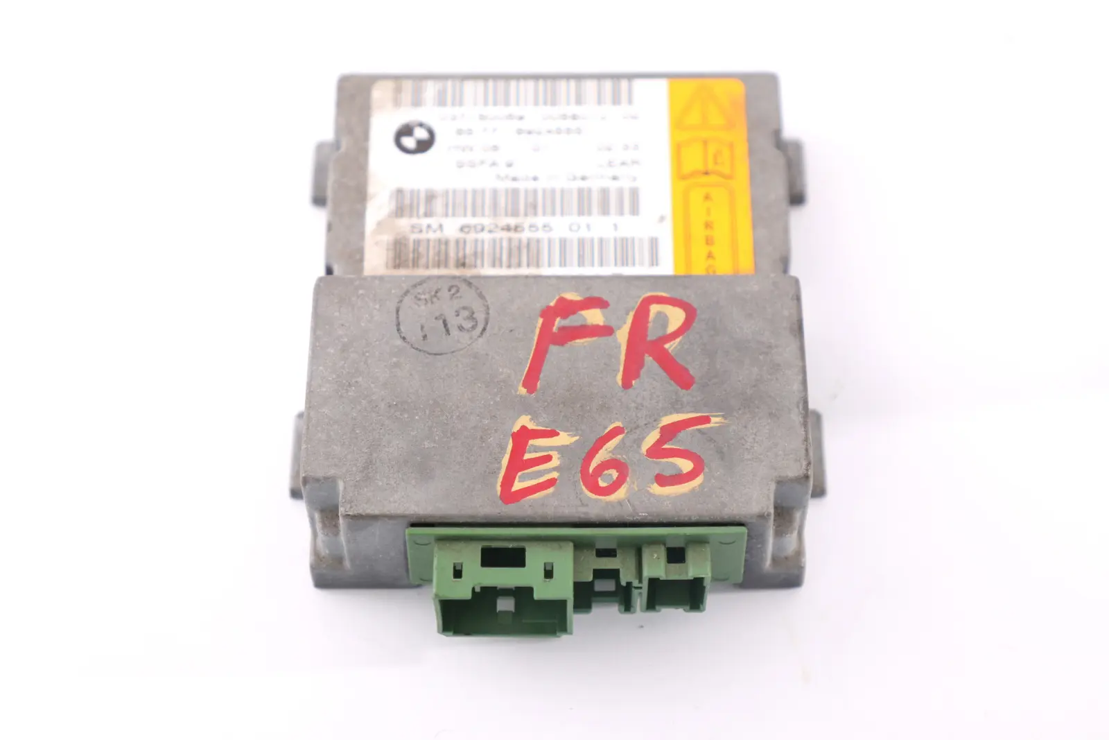 BMW 7 Series E65 E66 Driver's Seat Airbag Sensor Control Unit Module