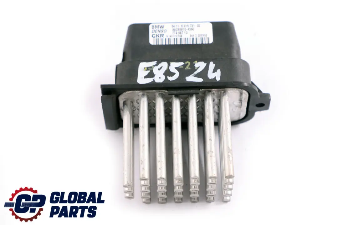 BMW Z4 E85 E86 Resistor del soplador del calentador Ajuste alto 6915731