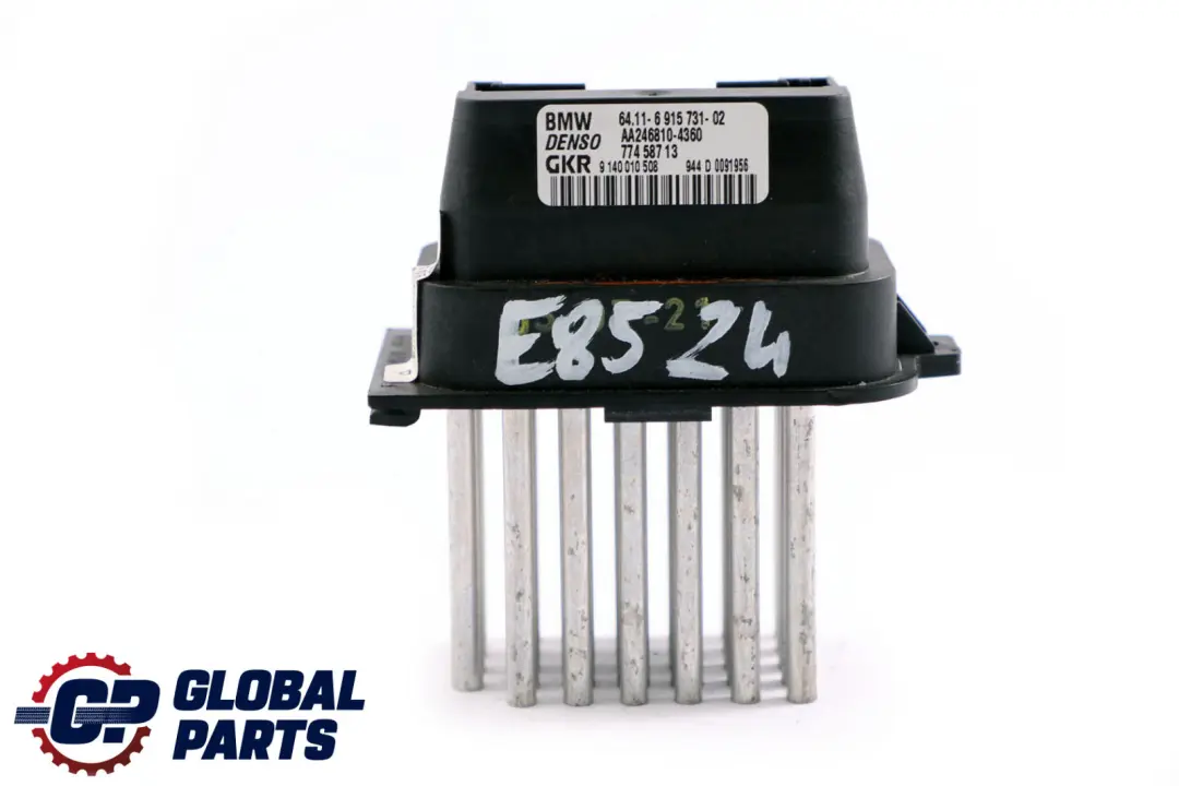 BMW Z4 E85 E86 Resistor del soplador del calentador Ajuste alto 6915731