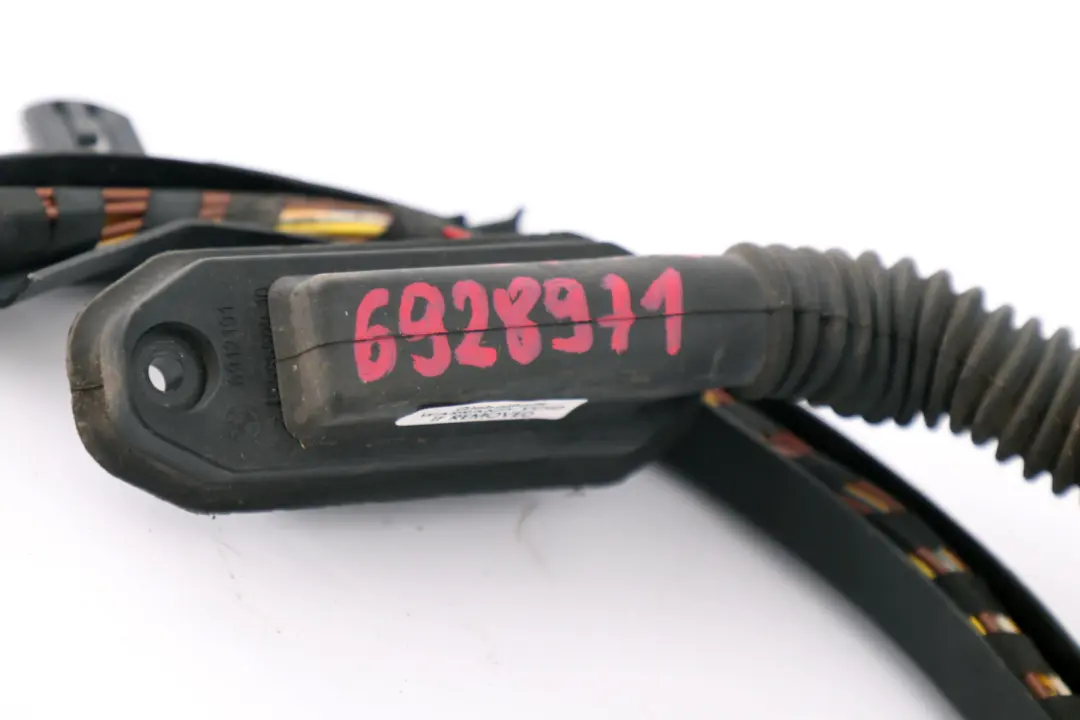 BMW 6 Series E63 E64 Driver Side Door Cable Harness Wiring 6928971