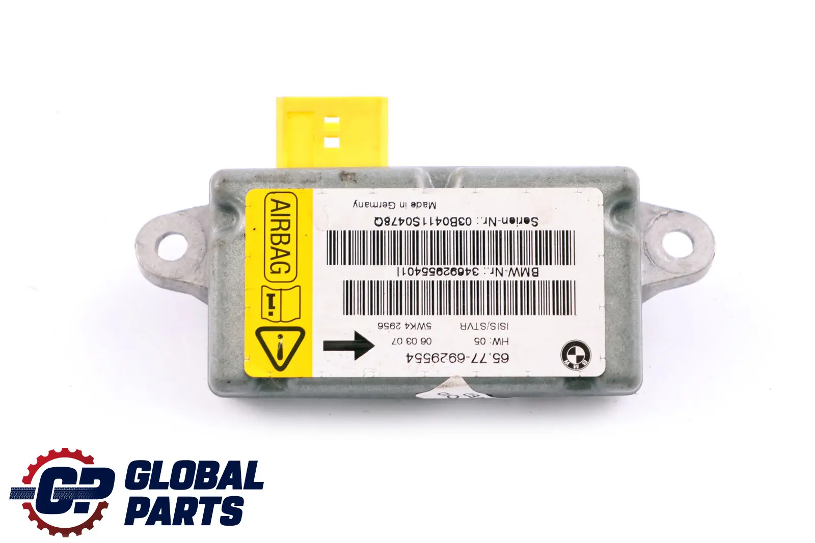 BMW 7 Series E65 E66 Sensor Front Right Door Airbag O/S 6929554