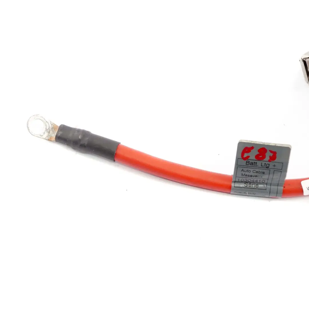 BMW E87 Cable de Bateria Plus Borne Positivo 6929707 6925127 6931503