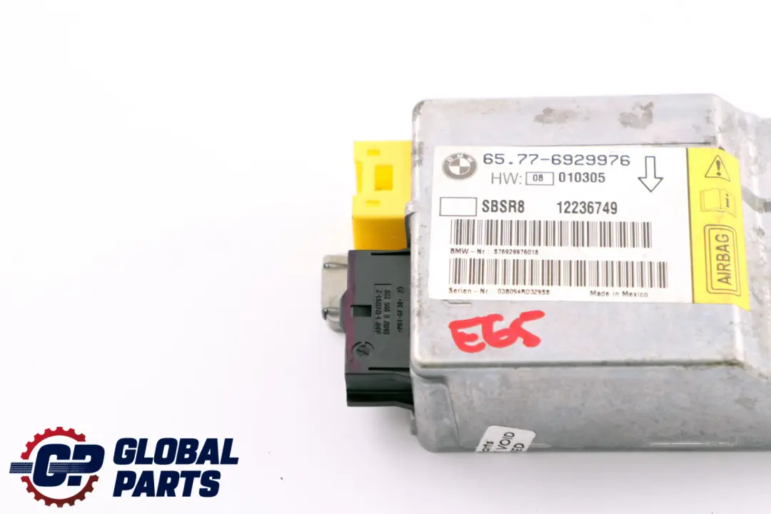 BMW 7 Series E65 E66 Sensor B-Pillar Airbag Right O/S 6929976