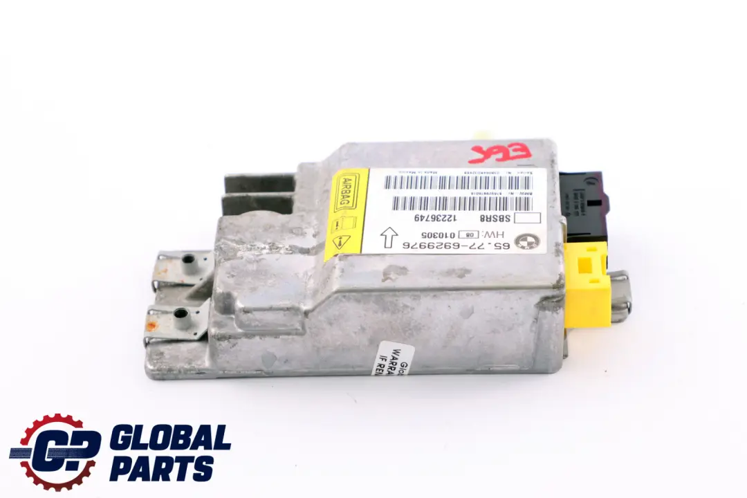 BMW 7 Series E65 E66 Sensor B-Pillar Airbag Right O/S 6929976