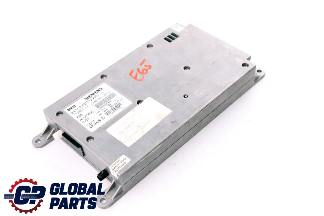 BMW E65 E66 E67 Teléfono Transmisor Receptor Módulo ECU SIEMENS 6931712