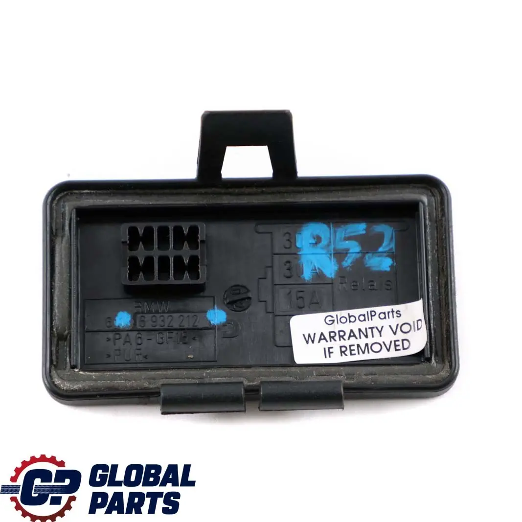 Mini Cooper One D R50 W17 Cooper S R52 W11 Cache-Boîte À Fusibles 6932212 