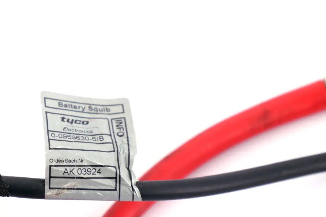 BMW X5 Series E53 M57N 3.0d Diesel Positive Battery Cable Plus Pole Lead 693247