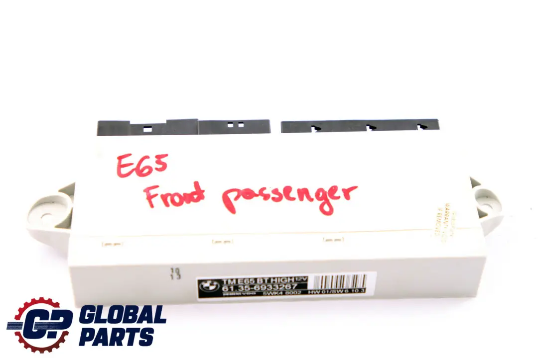 BMW E65 E66 E67 Unidad De Control Puerta Delantera Lado Pasajero 6933267