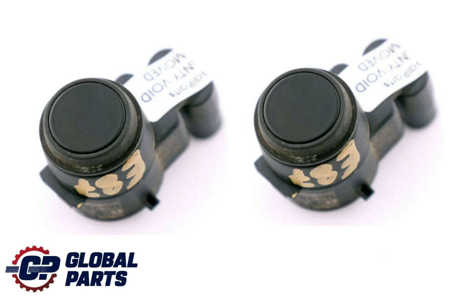 2 xBMW E81 E82 E87 E90 PDC Sensor De aparcamiento Ultrasonic Negro Set