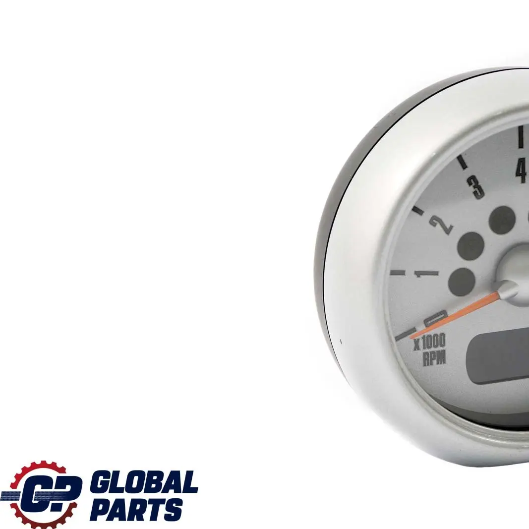 Mini Cooper One R50 R53 Tachometer Gauge Revolution Counter Silver 6936294