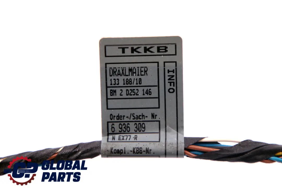BMW 3 Series E46 Convertible Wiring Passenger Side Door Cable Harness 6936309