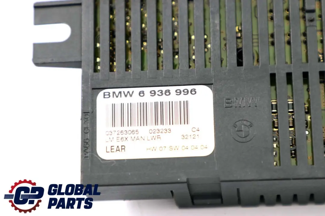 BMW 5 Series 1 E60 Light Control Module Unit Lear LME6X MAN. LWR 6936996