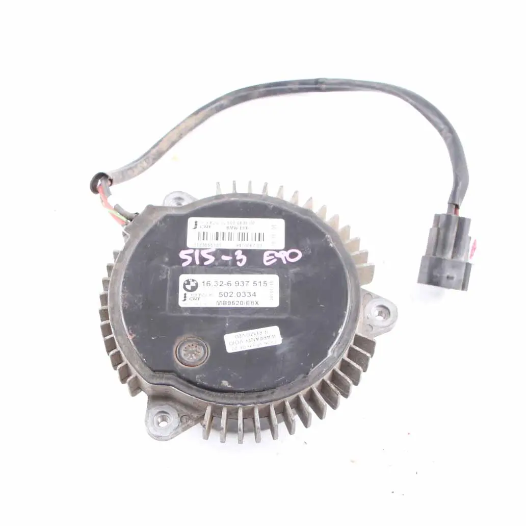 BMW E81 E87 E87N E90 E90N E91 E92 Ventilador Motor Refrigeración 6937515