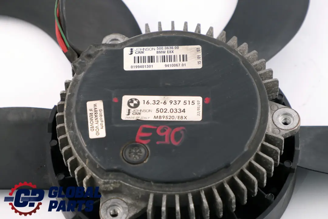 BMW E87 E90 E91 Motor gasolina Ventilador refrigeración Aspas Ventilador 6937515