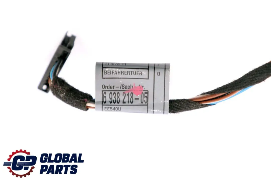 BMW 3 Series E90 E91 M3 Wiring Loom Front Door Left Passenger Side 6938218