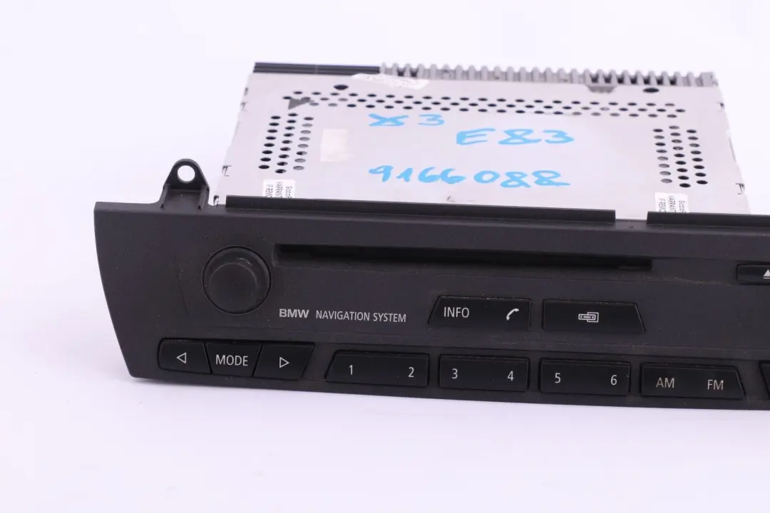 BMW X3 Series E83 Radio Navigation System CID Control Unit CD Player 6939670