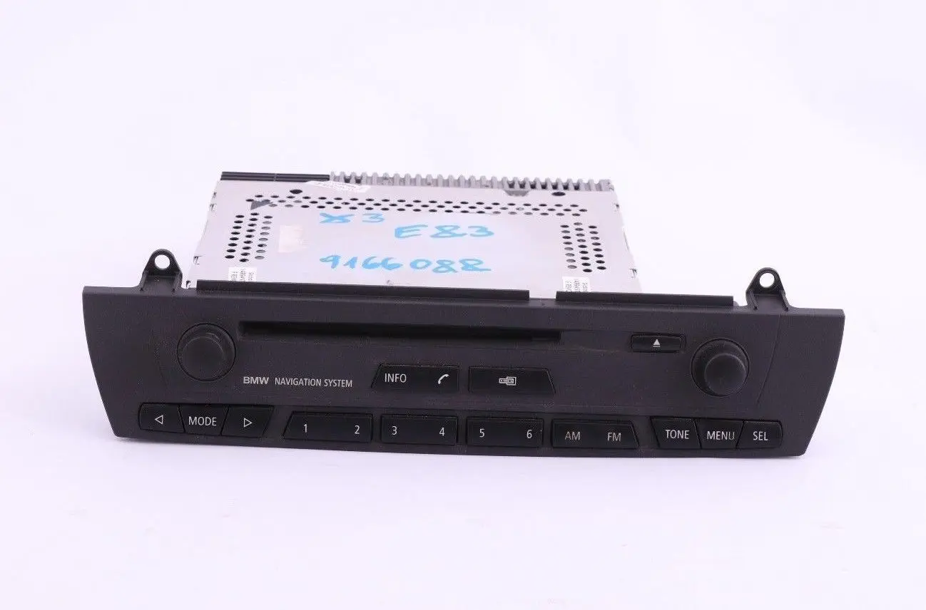 BMW X3 Series E83 Radio Navigation System CID Control Unit CD Player 6939670