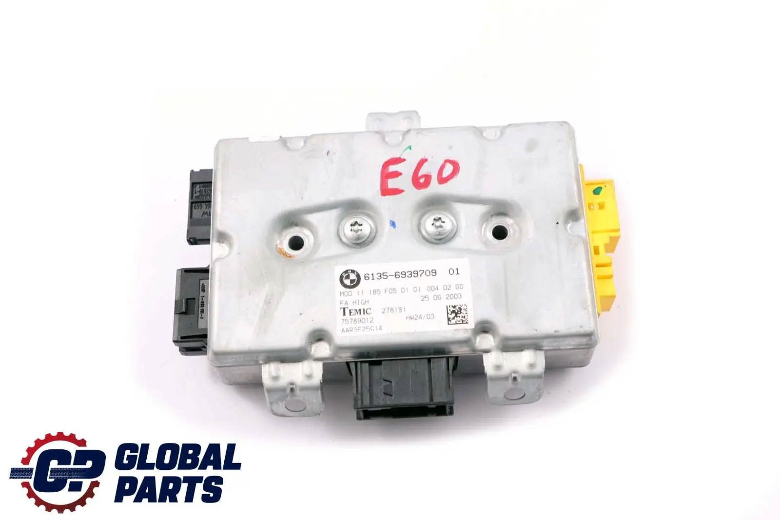 BMW 5 6 Series E60 E61 E63 Driver Side Door Airbag Control Unit Module 6939709