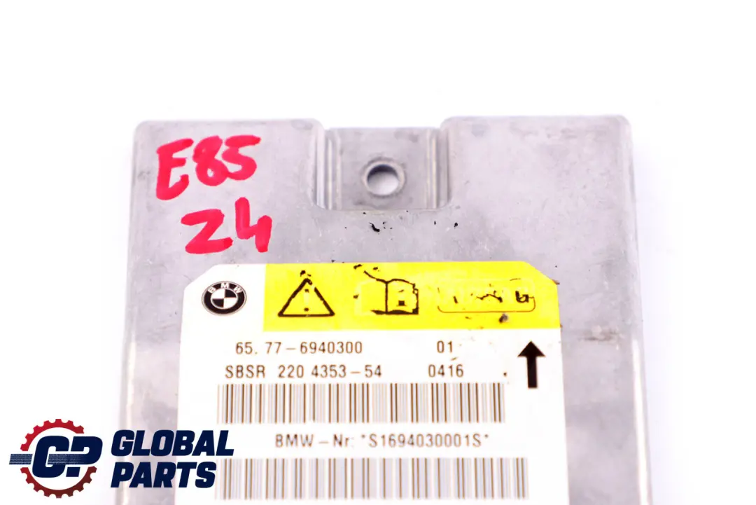 BMW serii 6 Z4 E64 E85 Moduł Sensor Poduszki Powietrznej Prawy 6940300