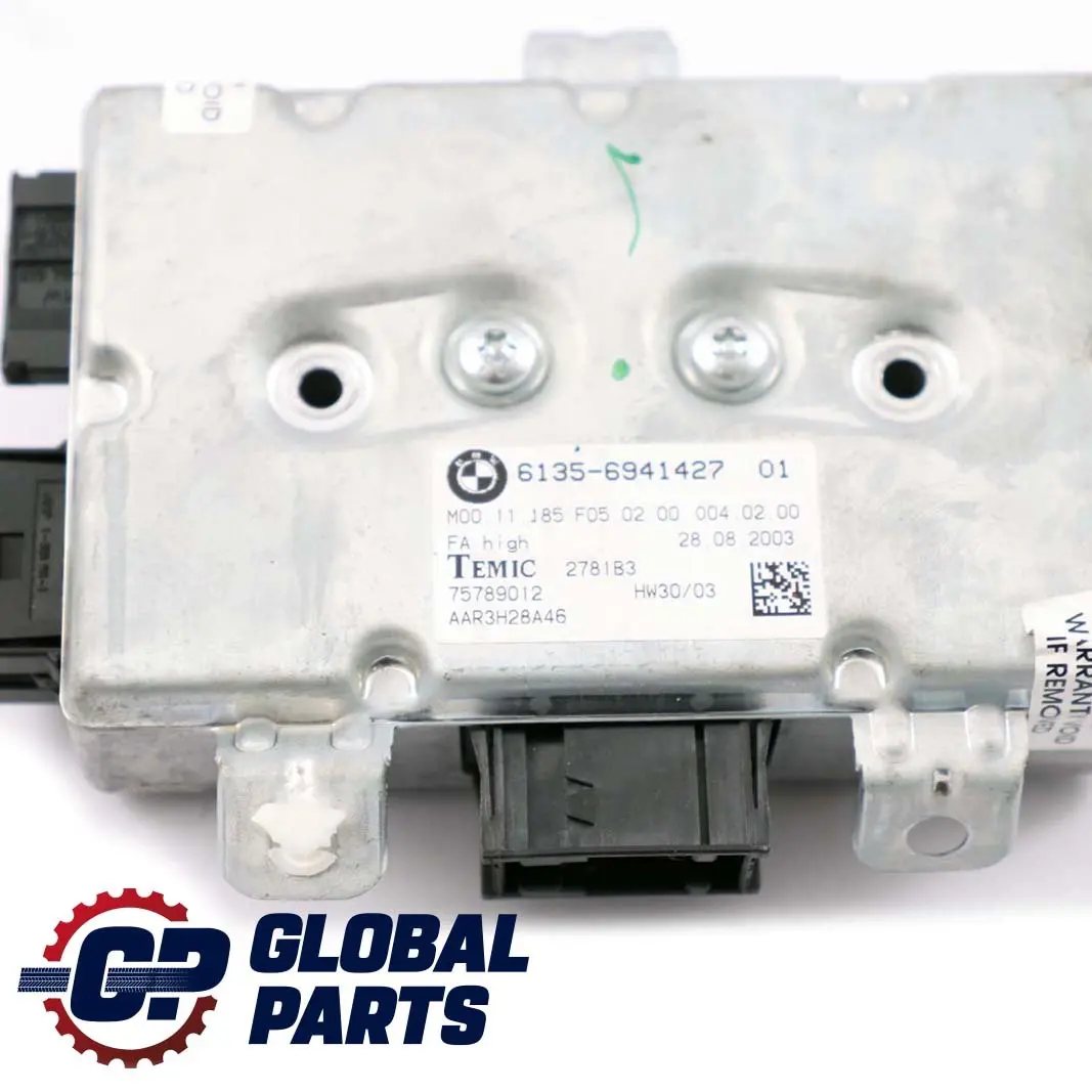 BMW 5 6 Series E60 E61 E63 Driver Side Door Airbag Control Unit Module 6941427