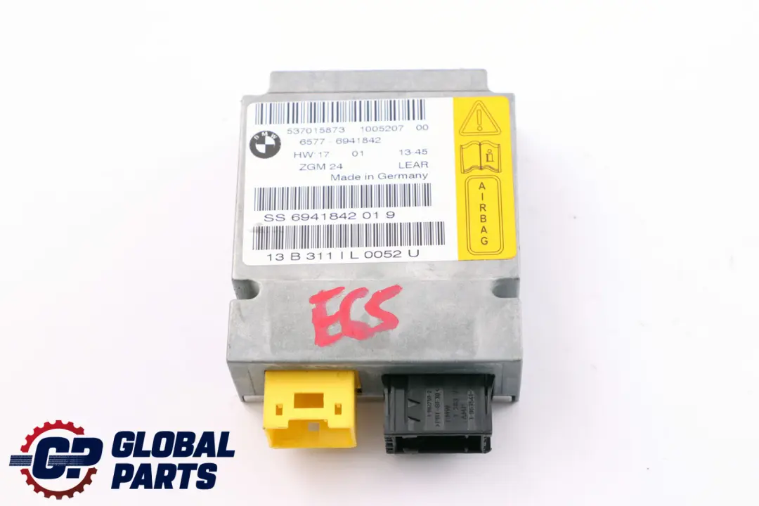 BMW 7 Series E65 E66 E67 Gateway Module Sensor Airbag Control Module 6941842