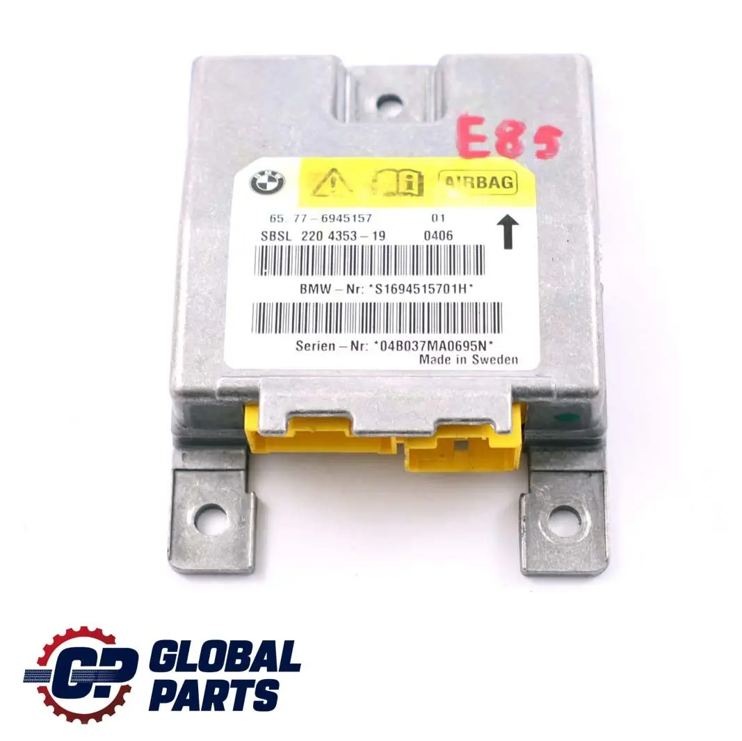 BMW Z4 E64 E89 Sensor Pilar B Izquierdo 6942101 6945157