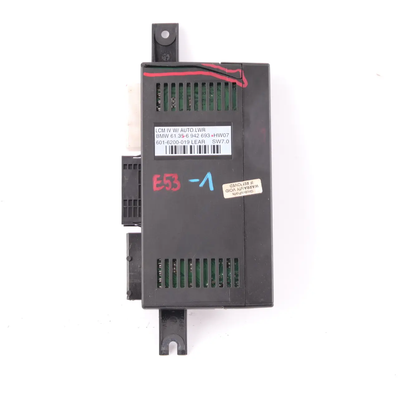 BMW X5 E53 Light Check Module Control Unit ECU Lear LCM IV AUTO.LWR 6942693